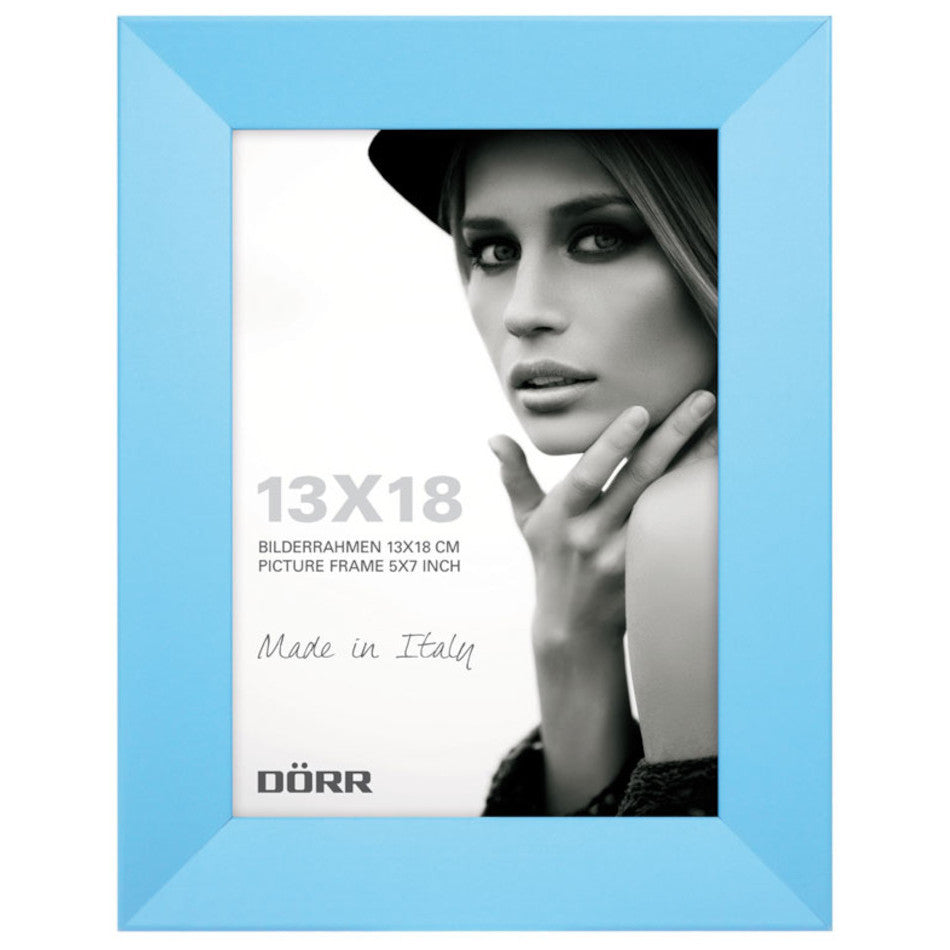 Dorr Trend Blue 7x5 Wood Photo Frame