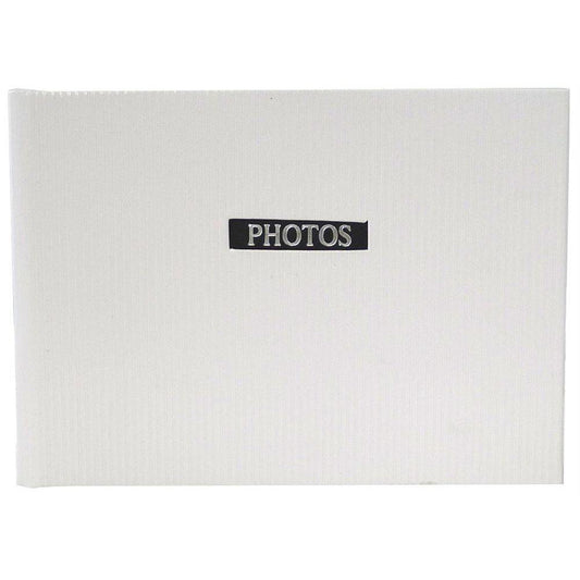 Elegance White Slip-In Photo Album for 36 6x4 Photos