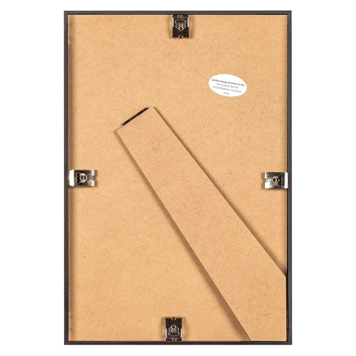 Walther Home Wooden Picture Frame - 6x4 inch - (Insert 4x2.75 inch) Grey