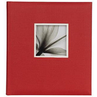Unitex Red Traditional Photo Albums - 13x11 Inches - 50 Pages