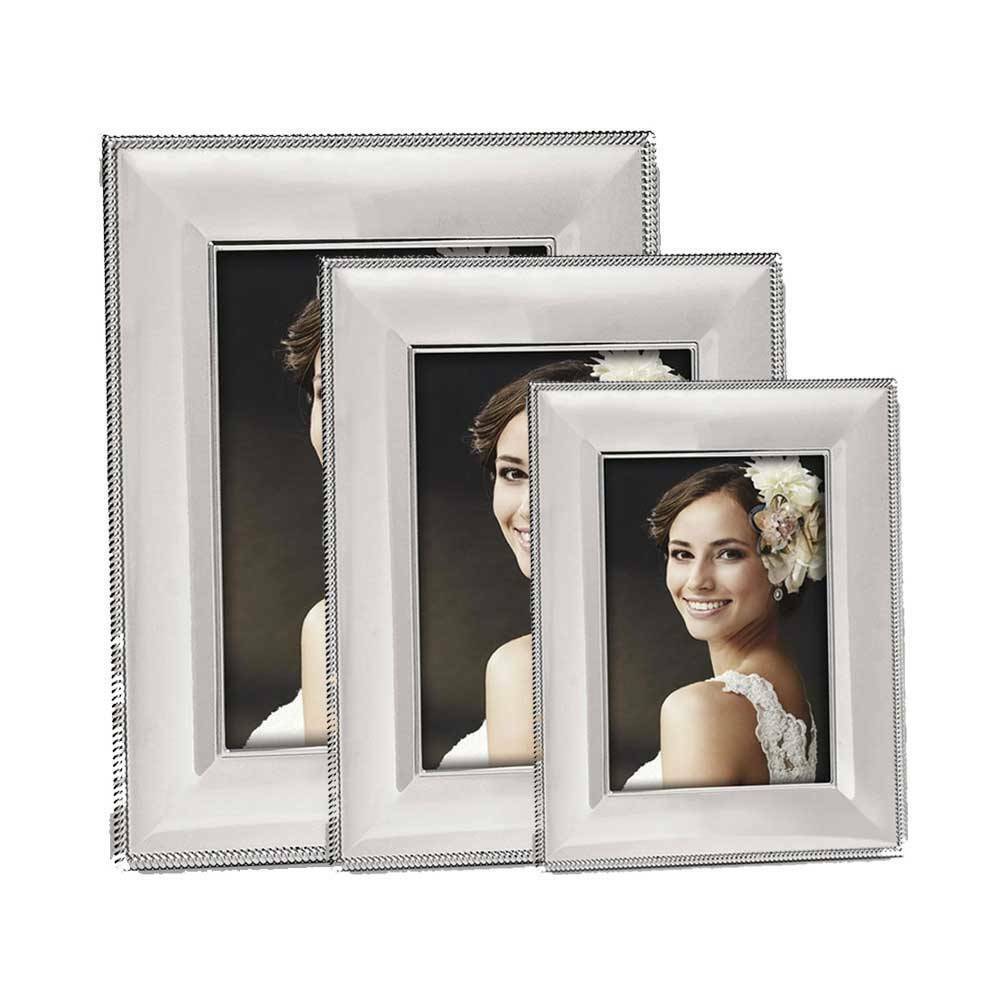 Lemno Silver 8x6 Photo Frame
