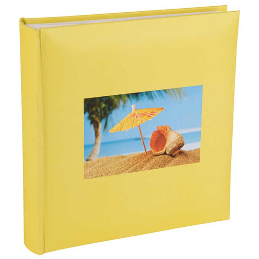 Holiday Shell Design Yellow Slip-In Photo Album for 200 6x4 Photos