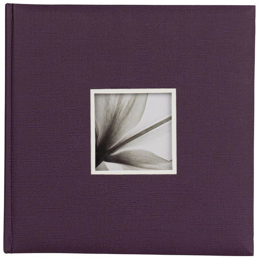 Unitex Purple Traditional Photo Album - 13x13 Inches - 20 Pages