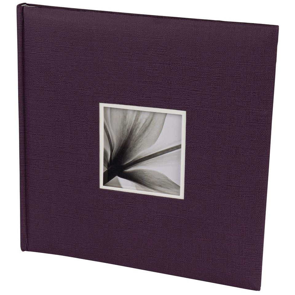 Unitex Purple Traditional Photo Album - 13x13 Inches - 20 Pages