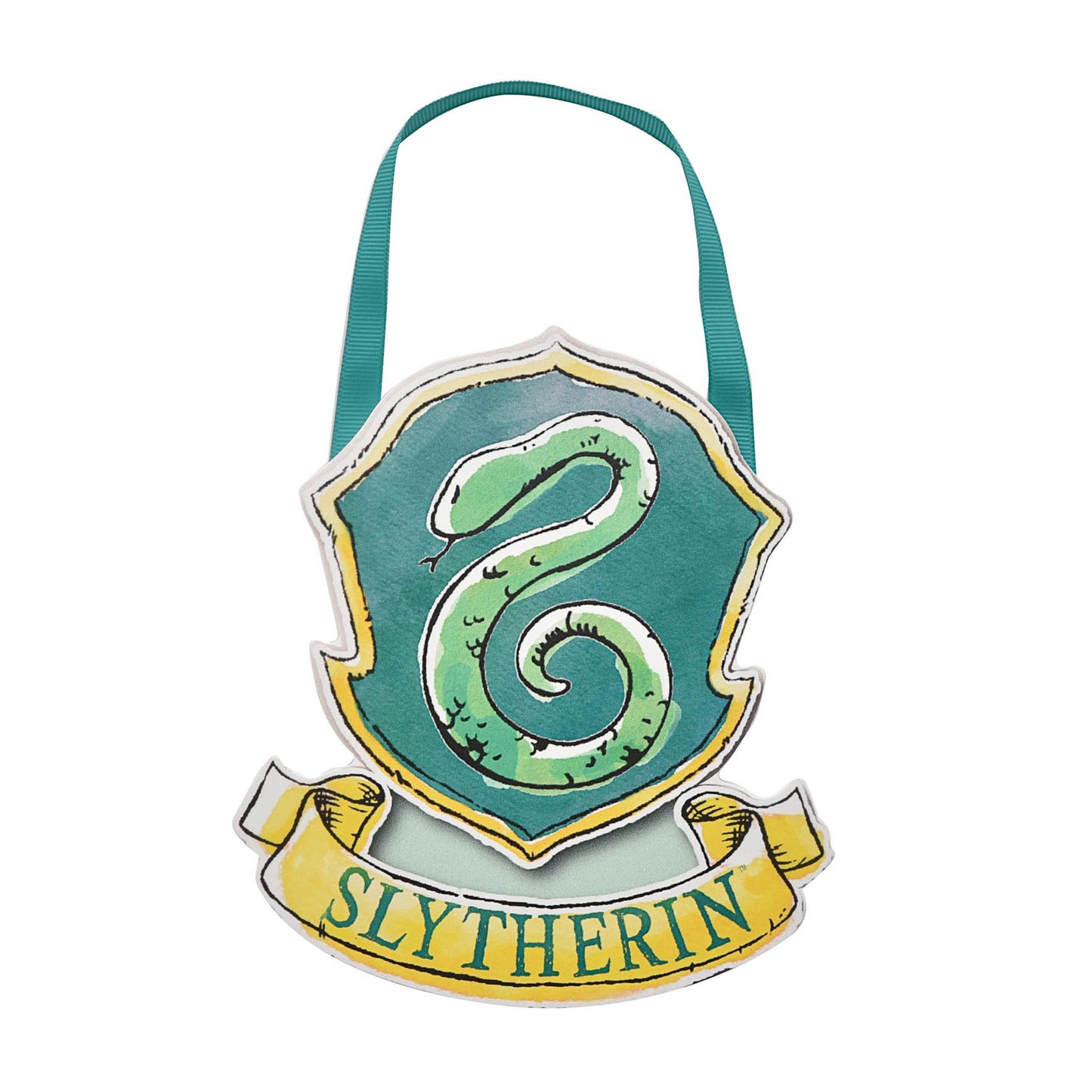 Harry Potter Charms Hogwarts Houses Hanging Plaques - Set of 4