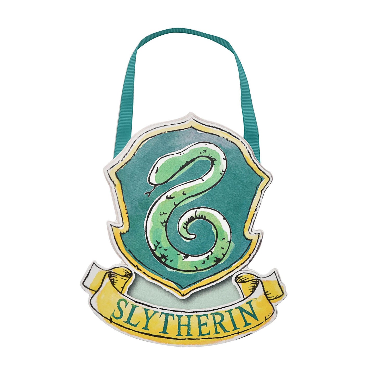 Harry Potter Charms Hogwarts Houses Hanging Plaques - Set of 4