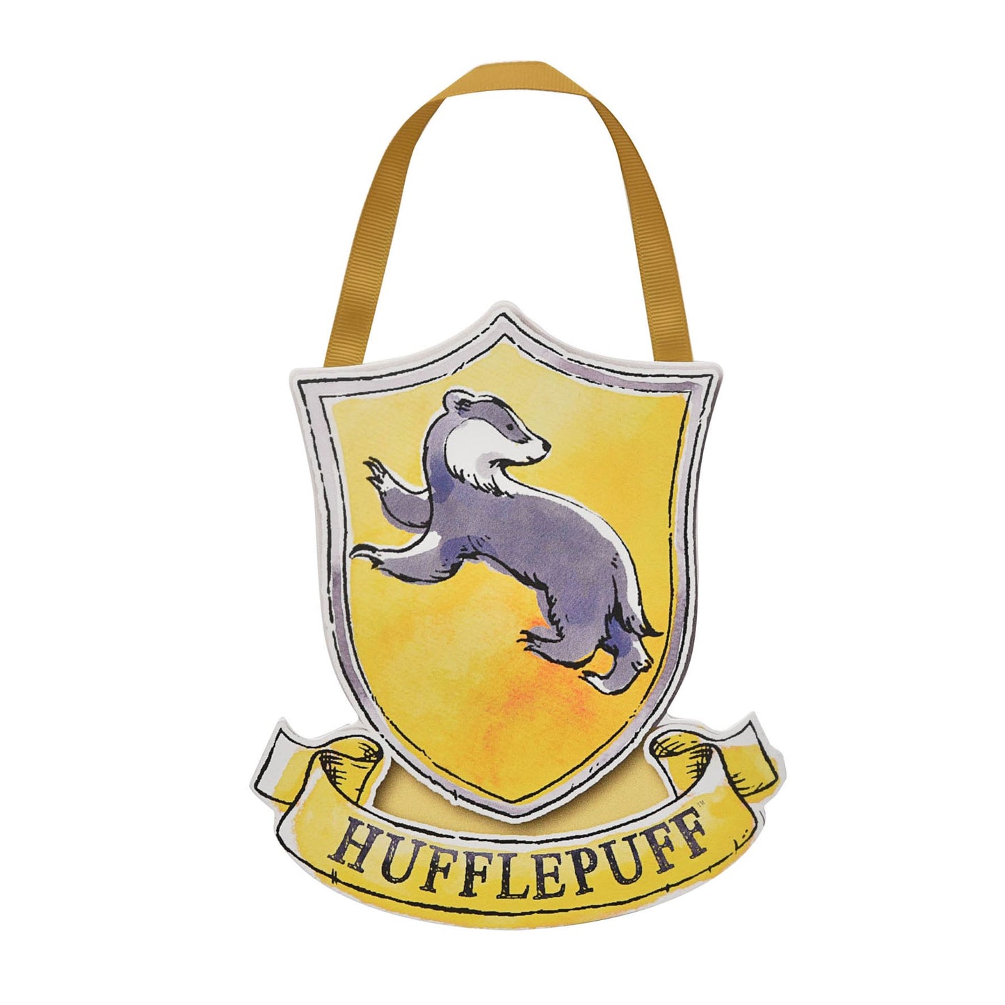 Harry Potter Charms Hogwarts Houses Hanging Plaques - Set of 4