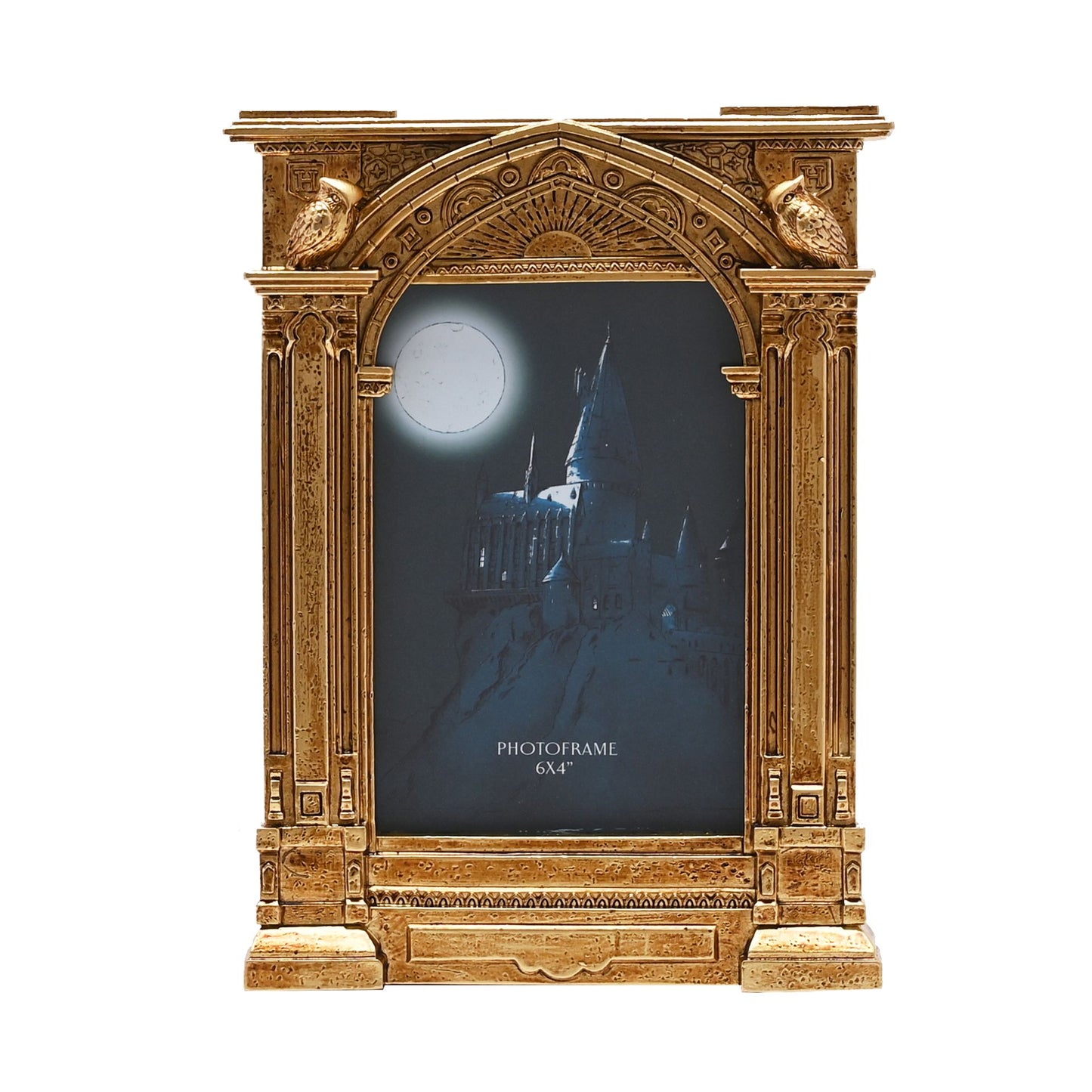 Harry Potter Alumni Hogwarts Photo Frame - Gold - 6x4