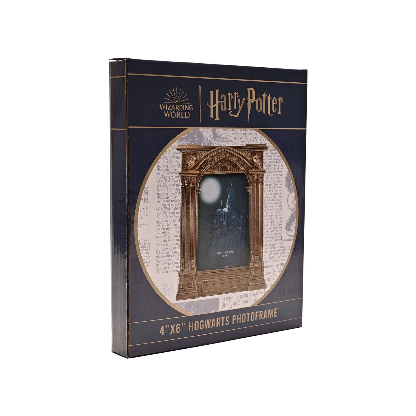 Harry Potter Alumni Hogwarts Photo Frame - Gold - 6x4