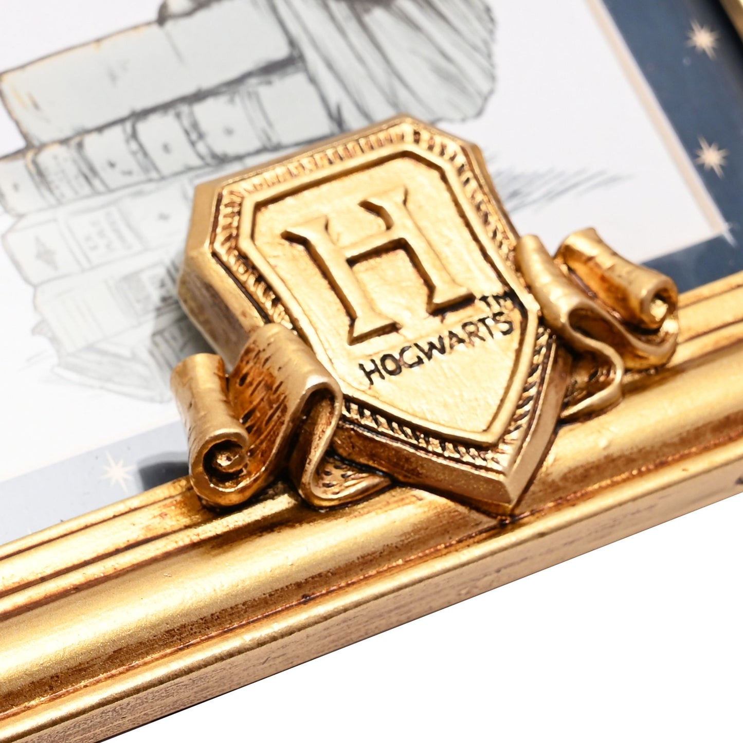 Harry Potter Alumni Hedwig Photo Frame - Gold - 6x4