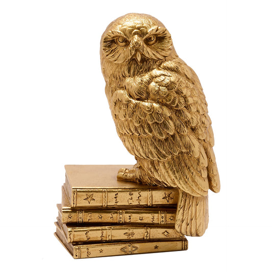 Harry Potter Hedwig Figurine Gold - 20 x 13 x 9cm