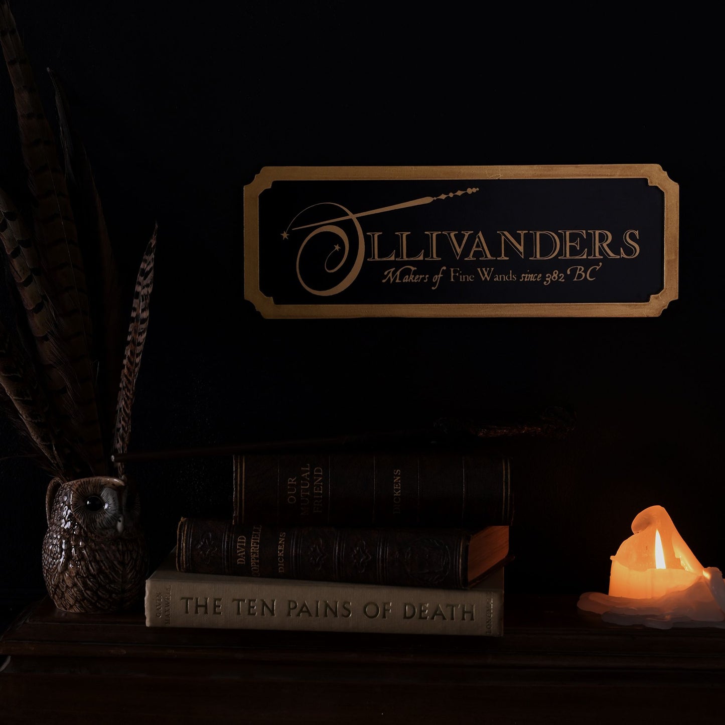 Harry Potter Alumni Ollivanders Shop Sign
