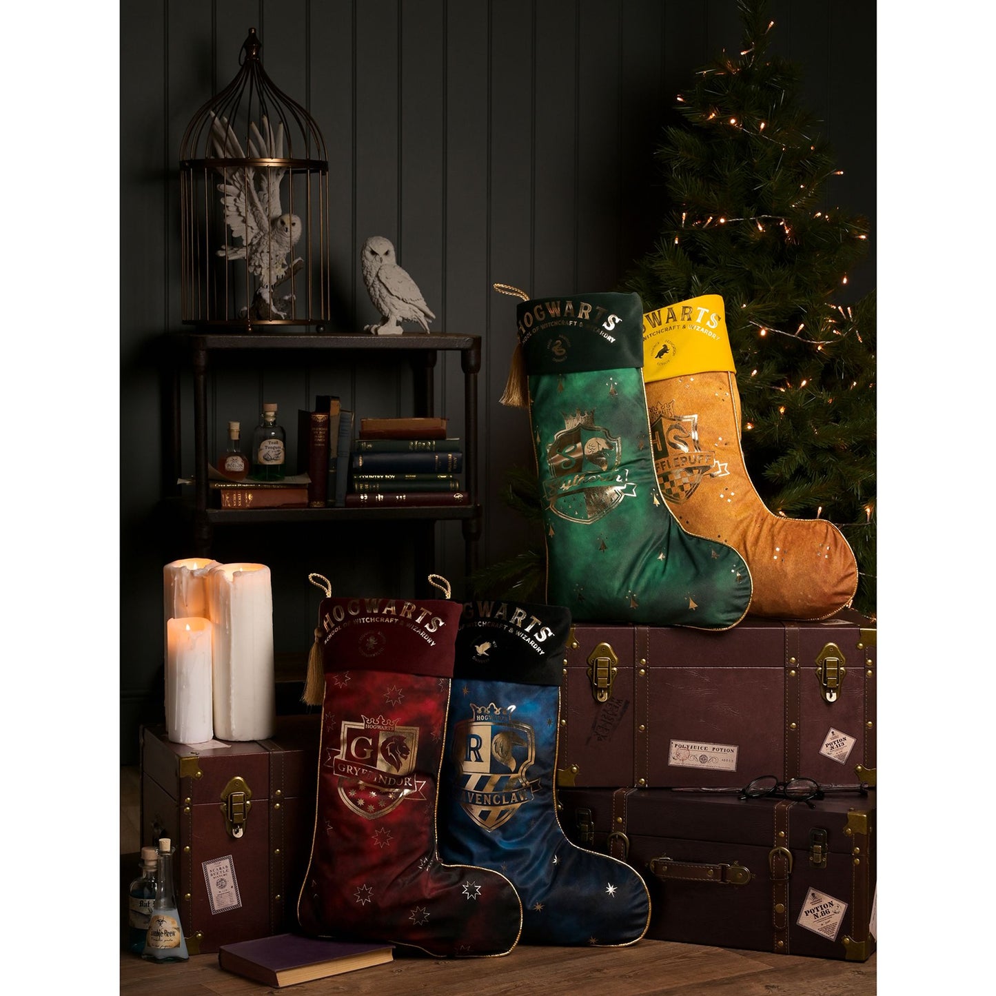 Harry Potter Gryffindor Christmas Stocking - 56 x 35 x 3.5cm