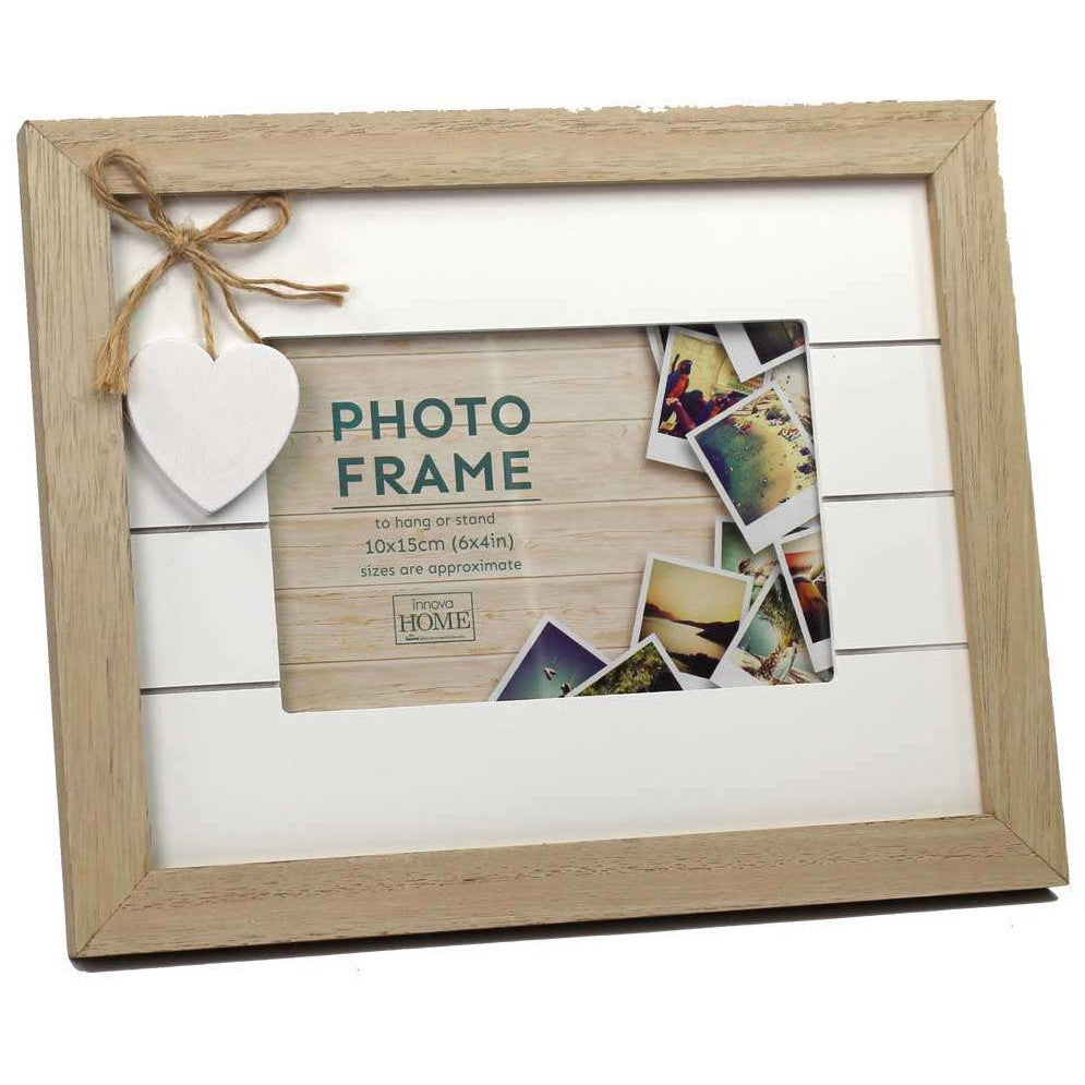 Amore 6x4 Natural Wood Photo Frame