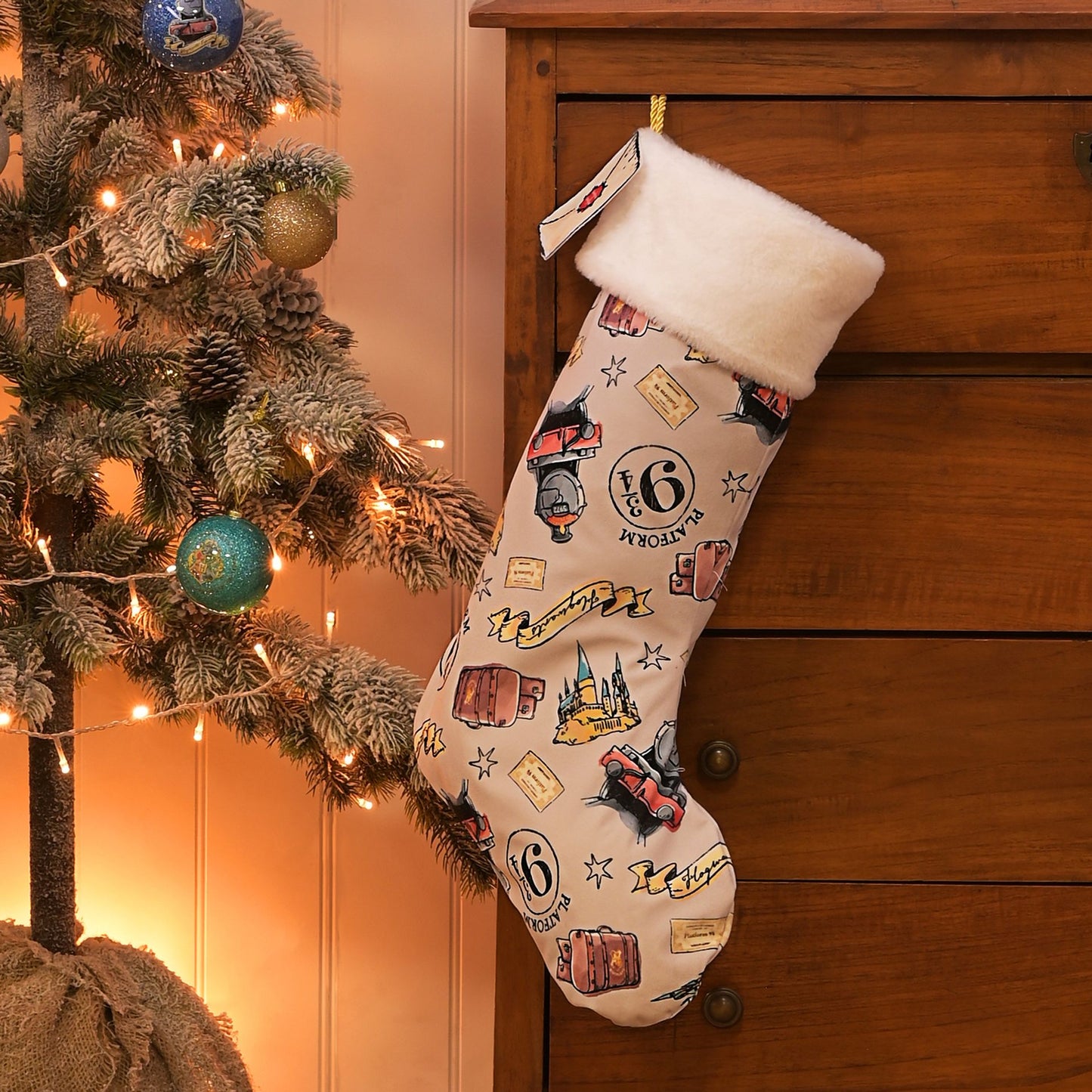 Harry Potter Hogwarts Express Christmas Stocking - 59.5 x 33.5 x 5cm