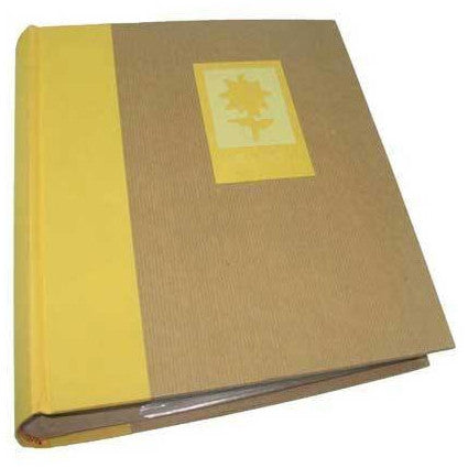 Green Earth Yellow Flower Mini Slip-In Photo Album for 36 7x5 Photos