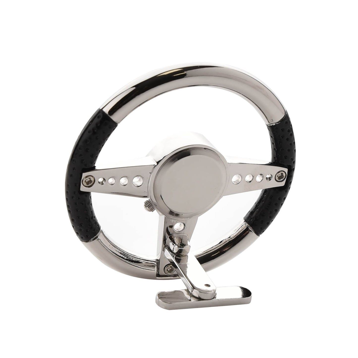 William Widdop Metal Miniature Clock - Steering Wheel