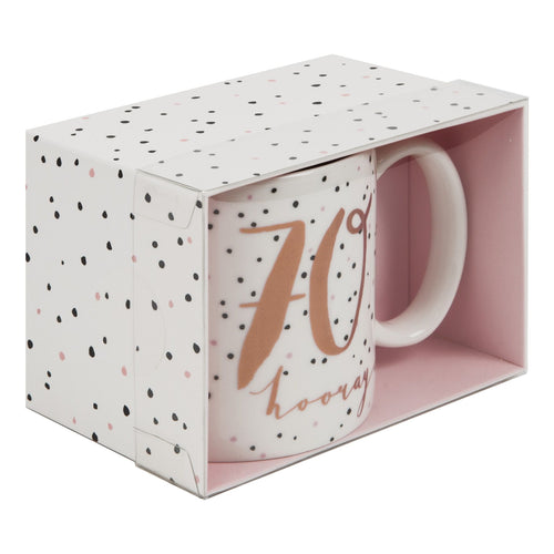 70th Birthday Mug by Luxe Ceramic