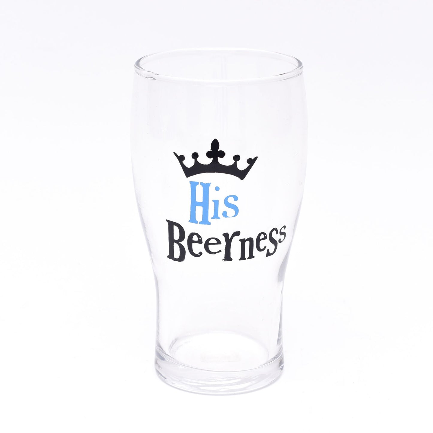 His and Hers Glasses | Set of Two | "Her Wineness" & "His Beerness"