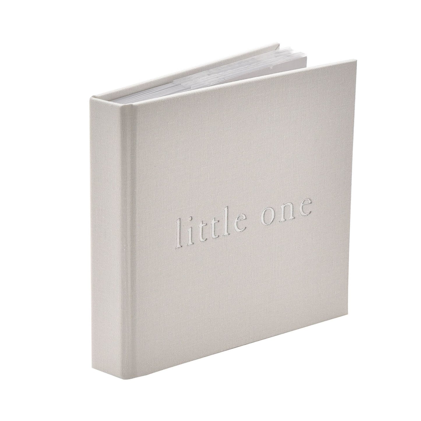 Bambino Little One Linen Photo Album - Holds 50 6x4 Inch Photos