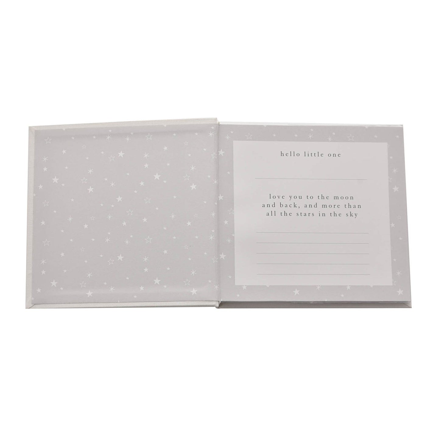 Bambino Little One Linen Photo Album - Holds 50 6x4 Inch Photos