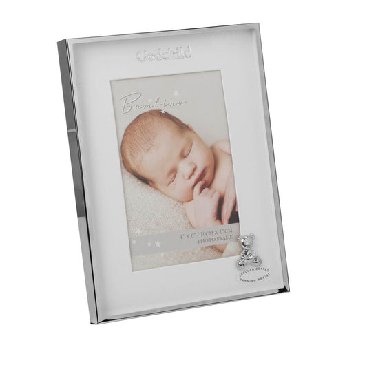 Bambino Godchild 6x4 Silverplated Photo Frame
