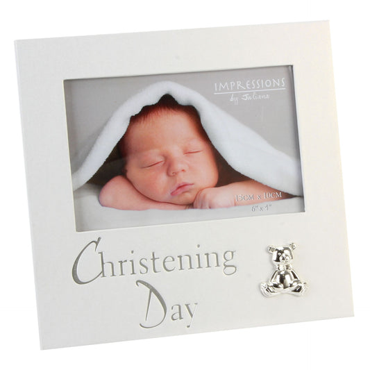 Christening Day Pearlised Photo Frame | 6X4
