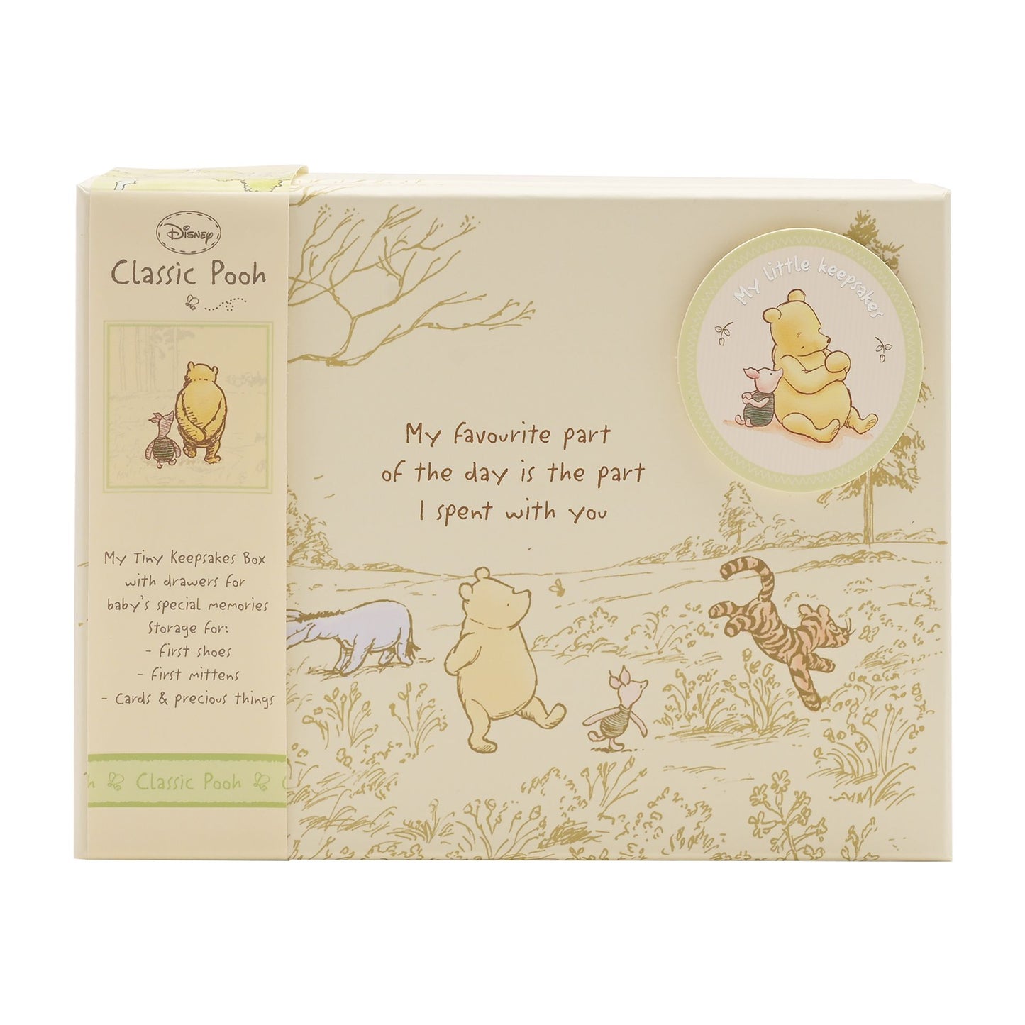 Disney Winnie the Pooh Classics Heritage Keepsake Baby Box