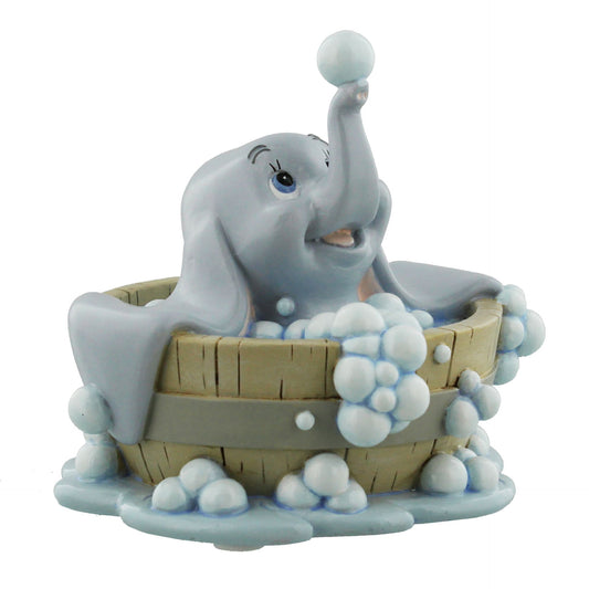 Disney Dumbo in Bath Figurine - 10 x 11 x 9cm