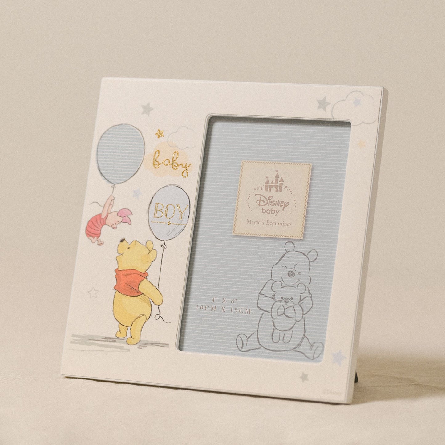 Disney Winnie The Pooh 'Baby Boy' Photo Frame 6x4