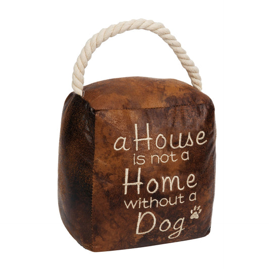 Home Living Door Stop - A House is Not A Home Without A Dog
