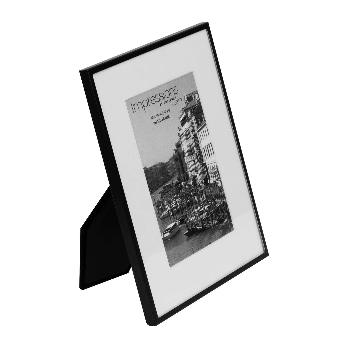 Impressions Matt Black 6x4 Photo Frame