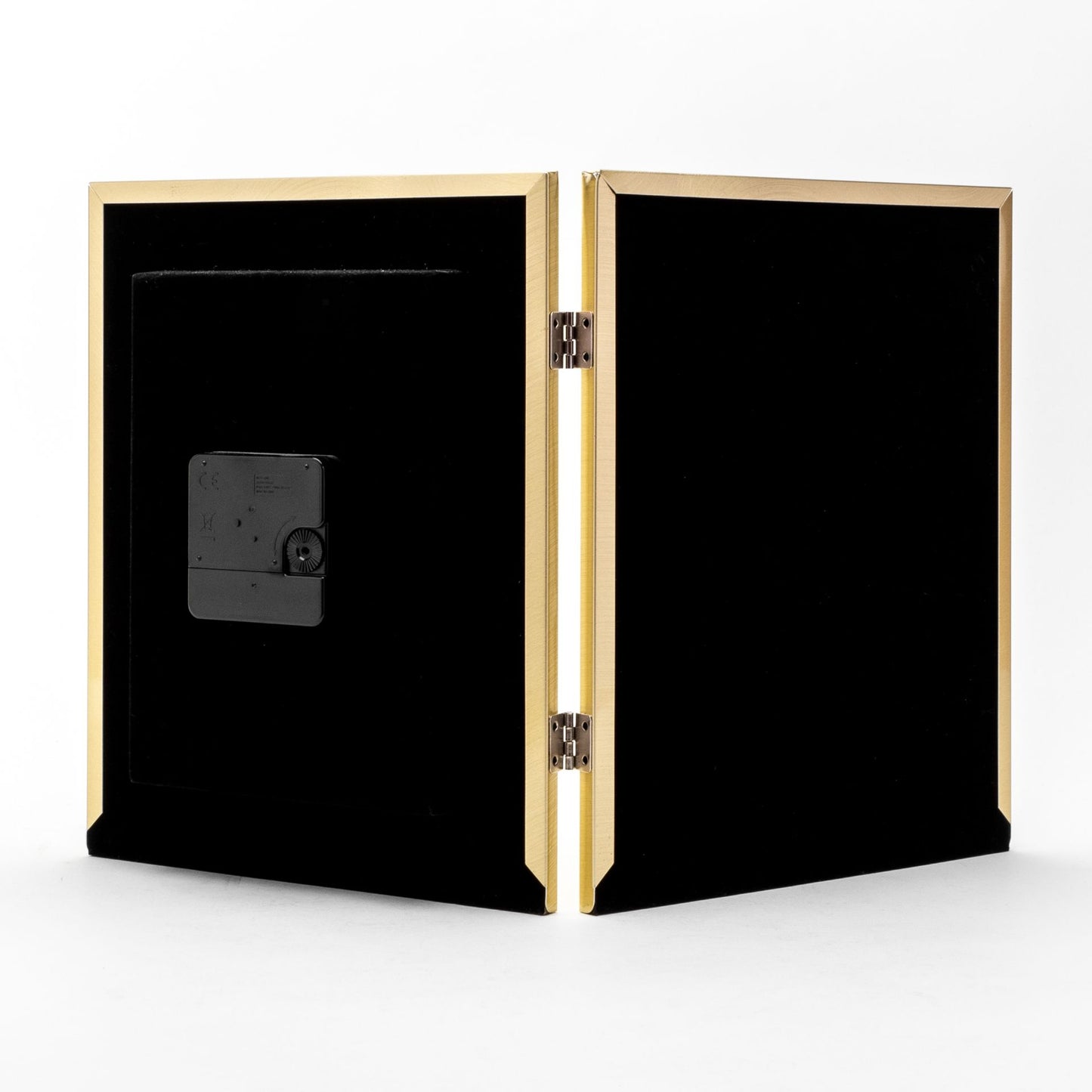 Impressions Gold Clock & 6x4" Photo Frame