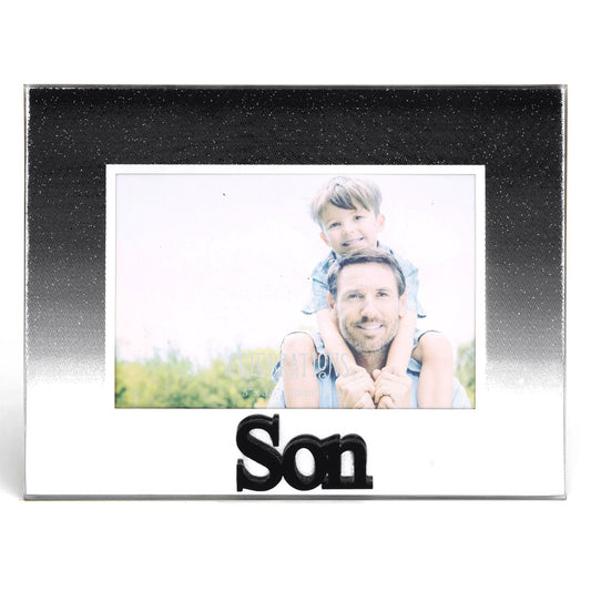 Son Photo Frame Black 5x3.5 inch