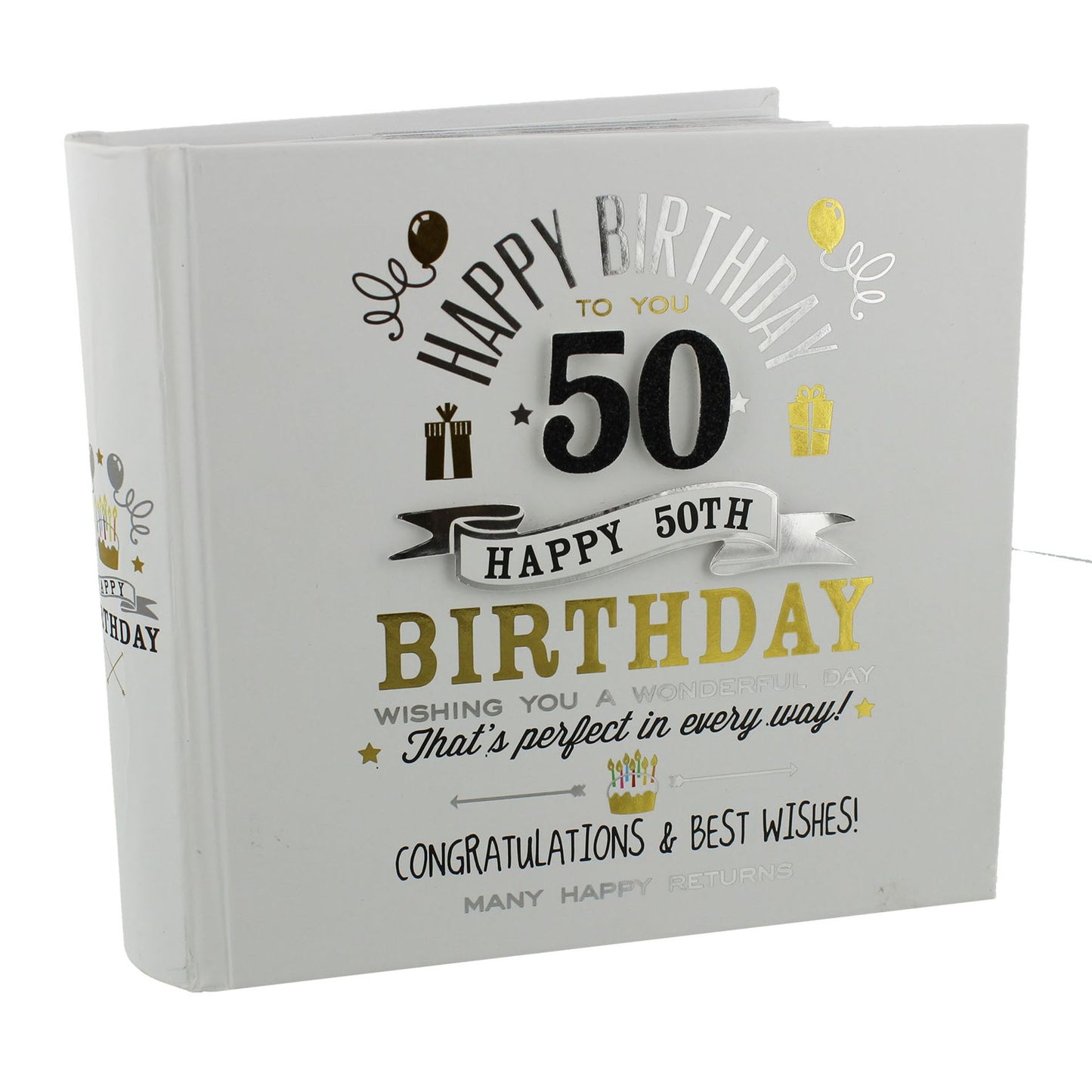 50th Photo Album 80 6x4