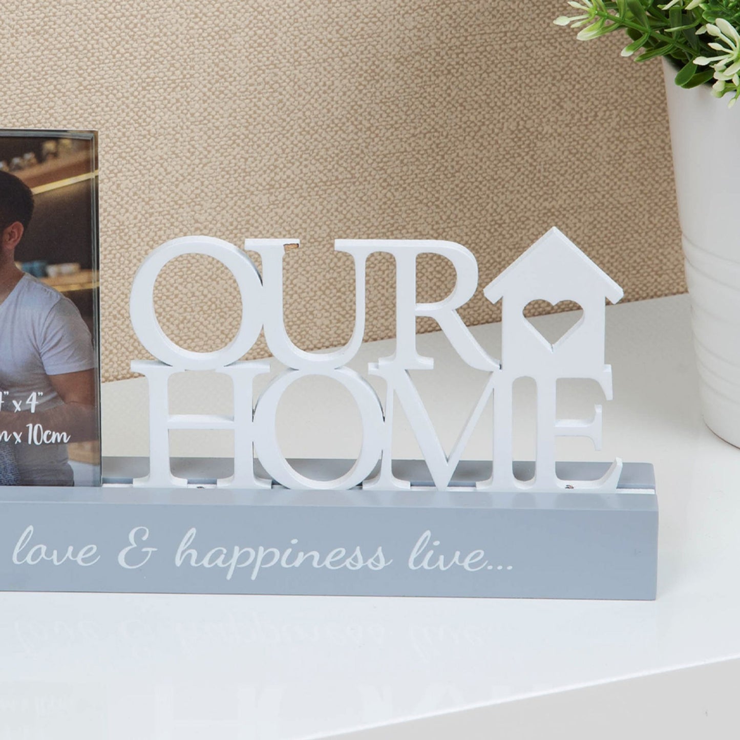 Celebrations Photo Frames | 4x4 Inch Photo Size | Our Home