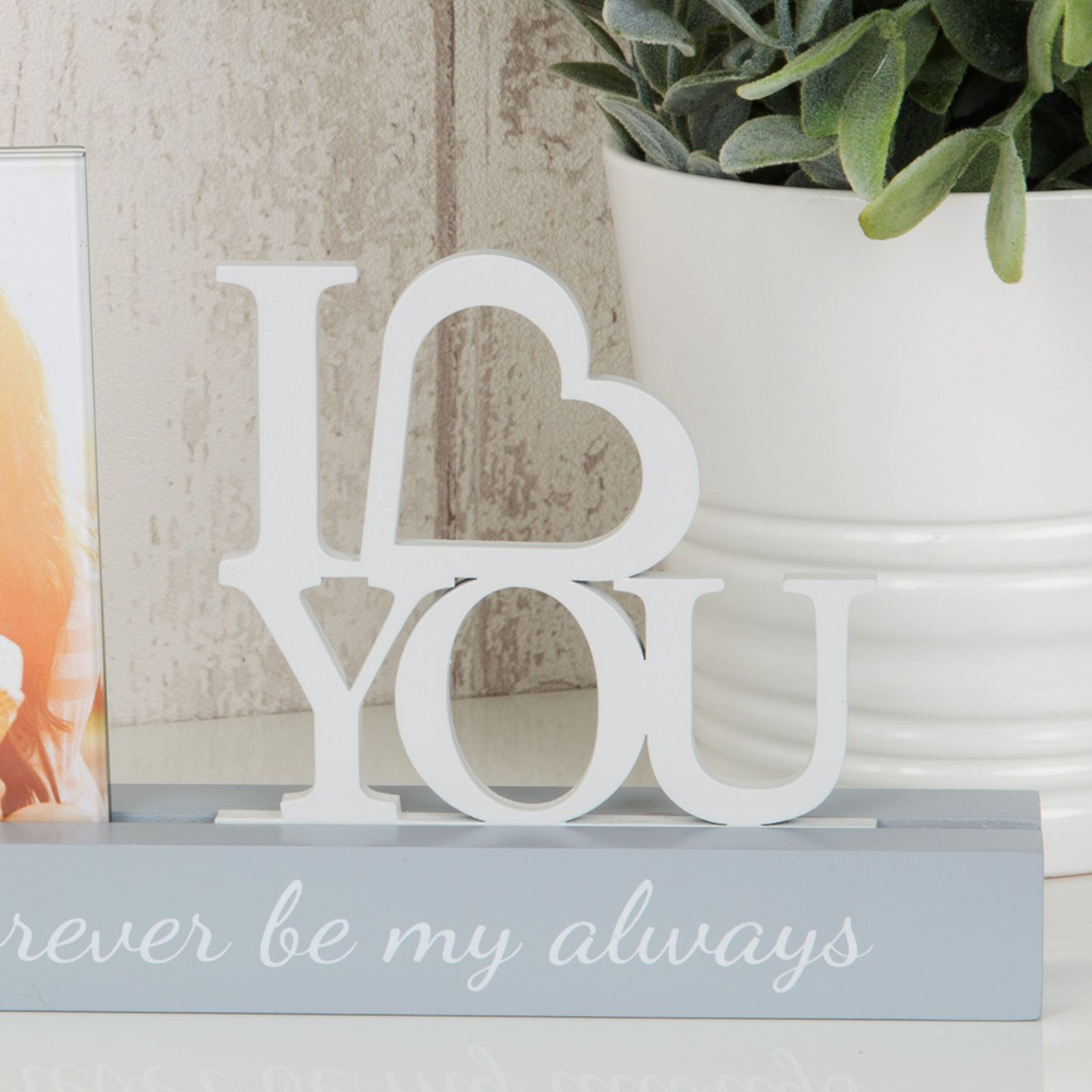Celebrations Photo Frames | 4x4 Inch Photo Size I Love You