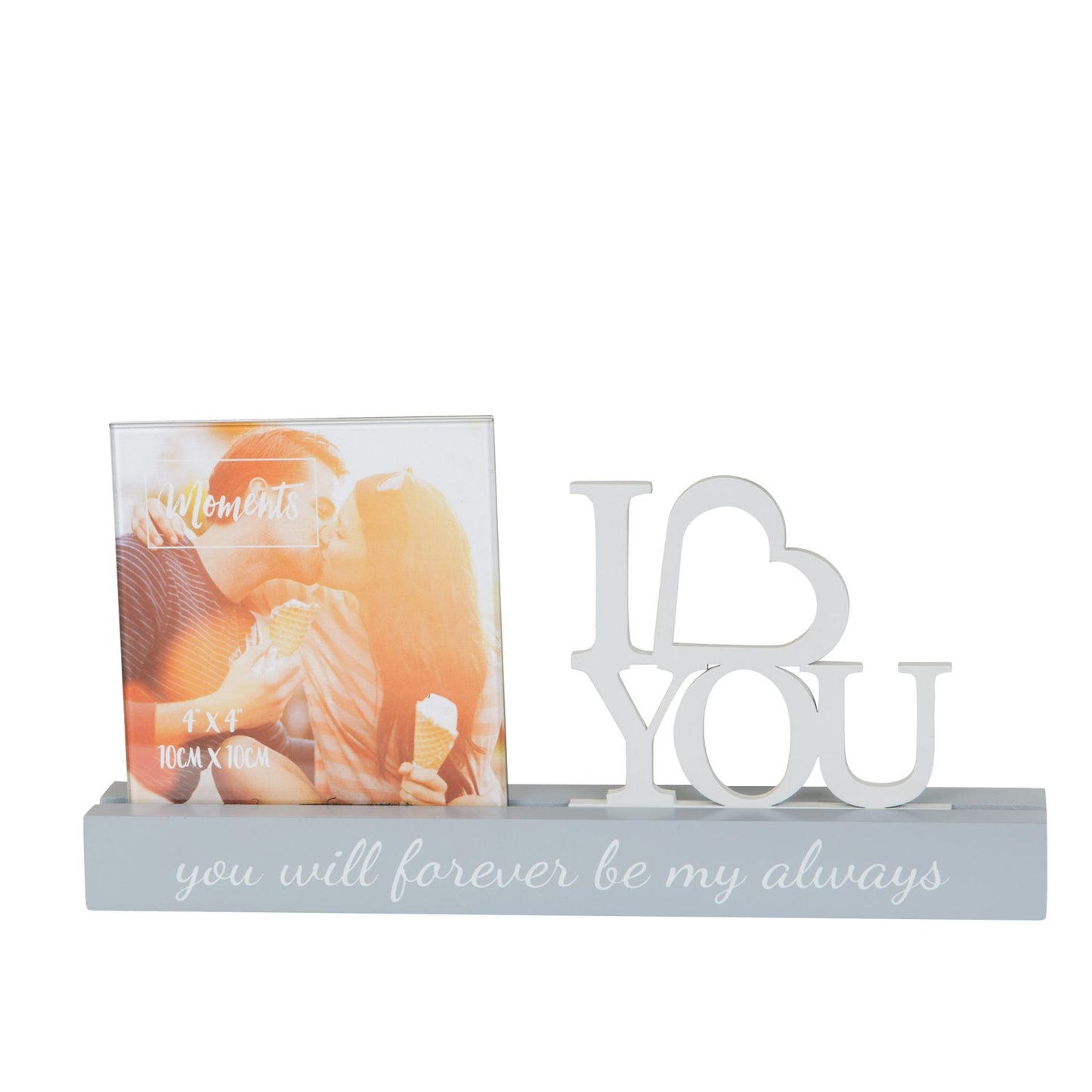 Celebrations Photo Frames | 4x4 Inch Photo Size I Love You