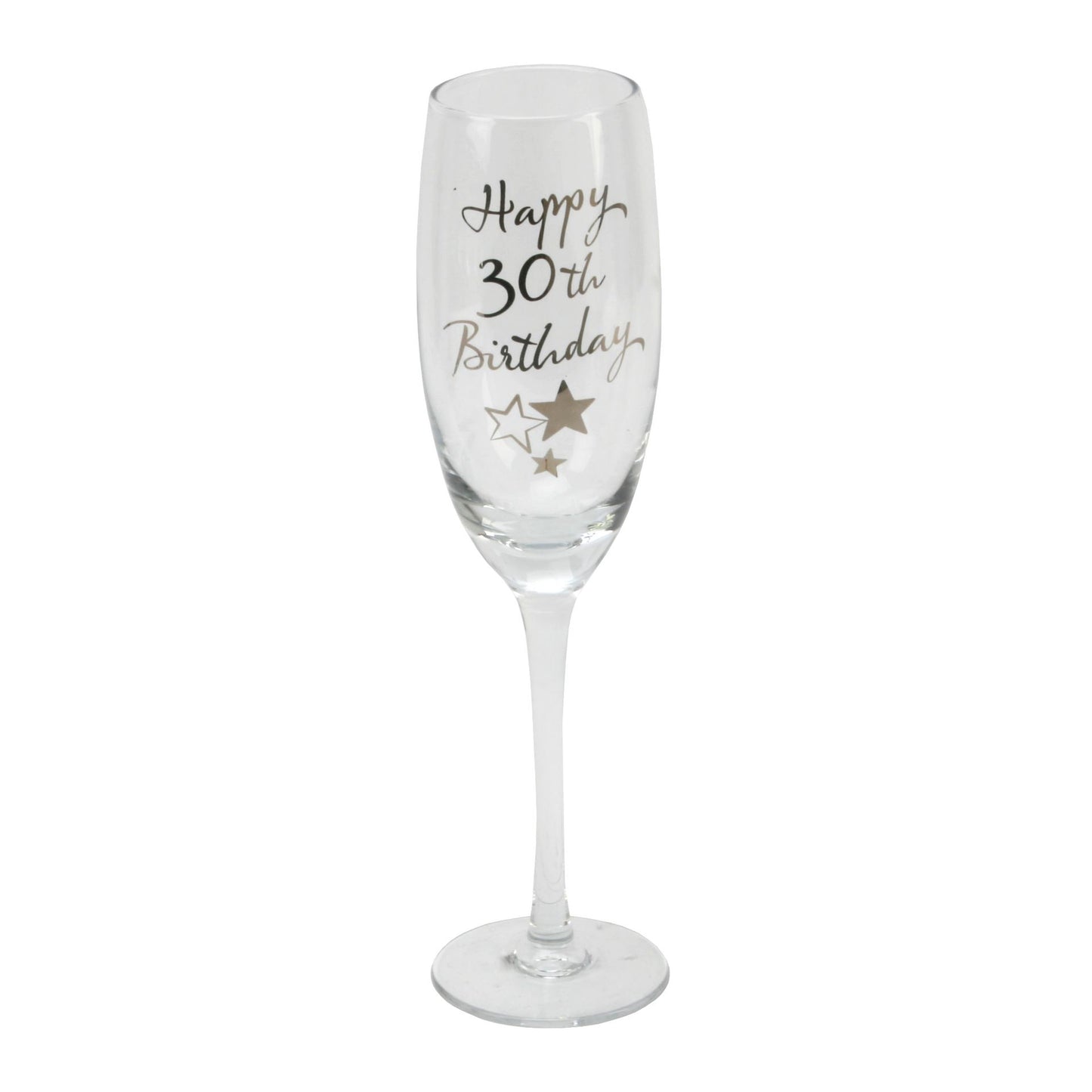 Happy 30th Birthday Champagne Flute with Gift Box