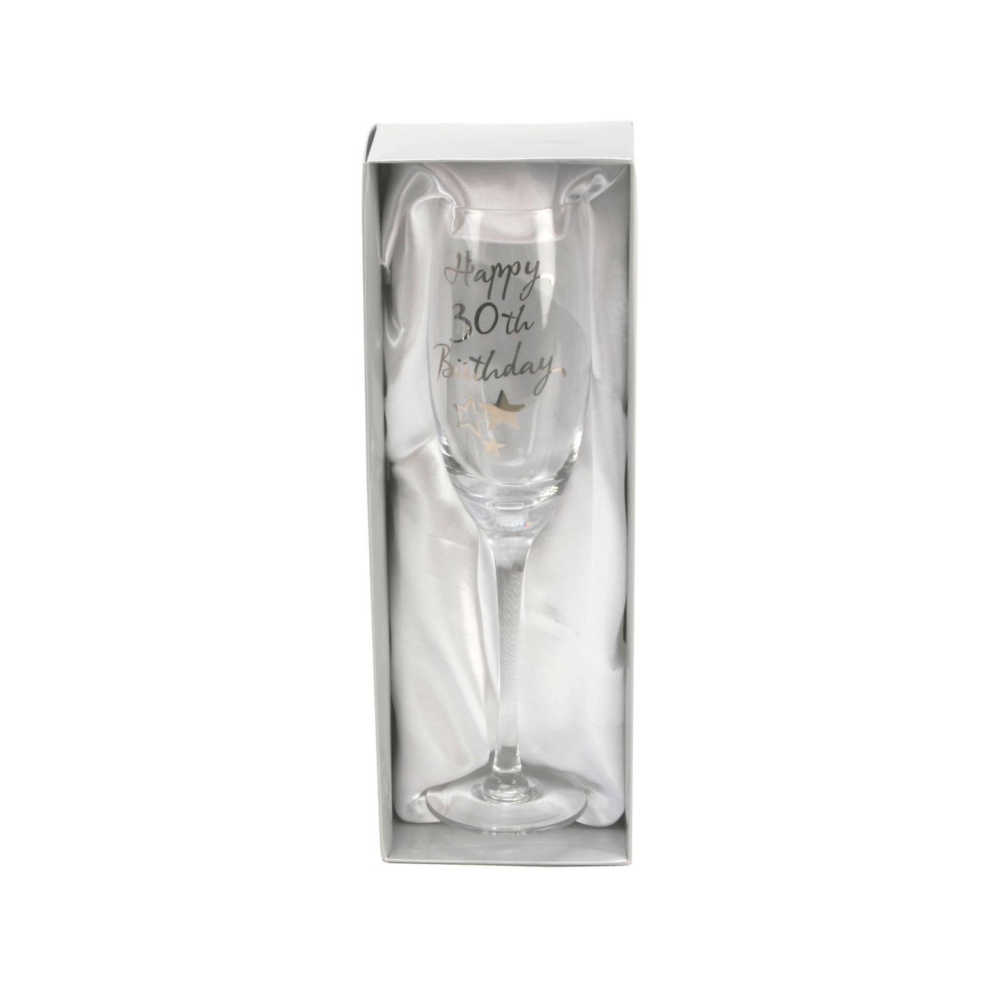 Happy 30th Birthday Champagne Flute with Gift Box