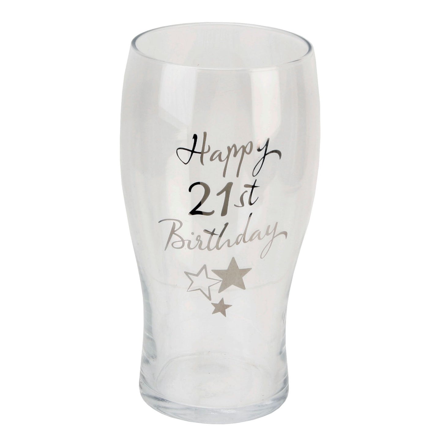 Juliana Happy 21st Birthday Gift - Pint Glass in Gift Box