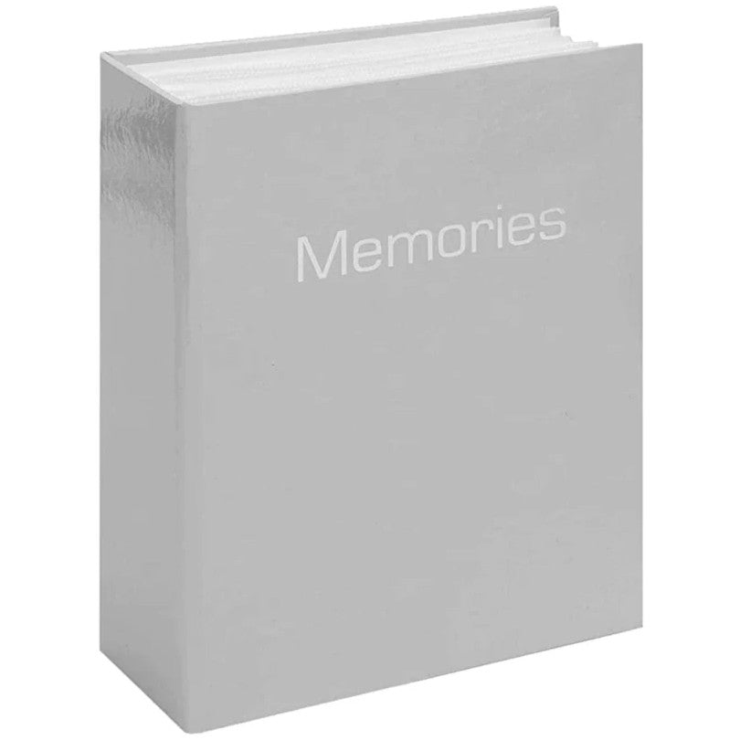 Mini Max Light Grey Slip-In Photo Album - Holds 80 6x4 Inch Photos