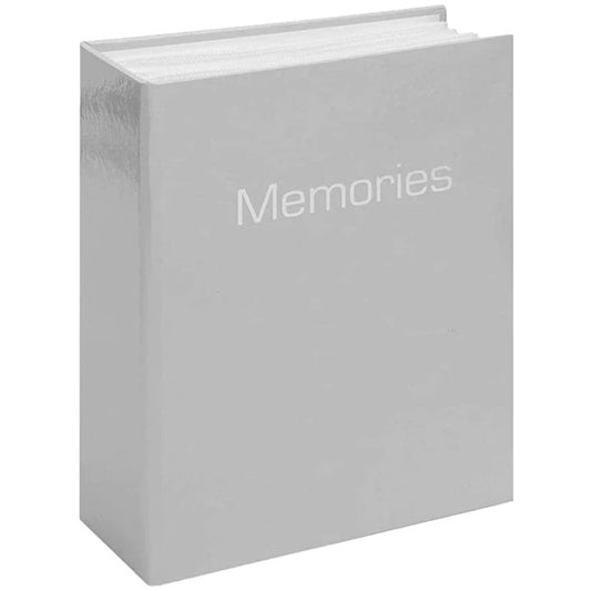 Mini Max Light Grey Slip-In Photo Album - Holds 80 6x4 Inch Photos