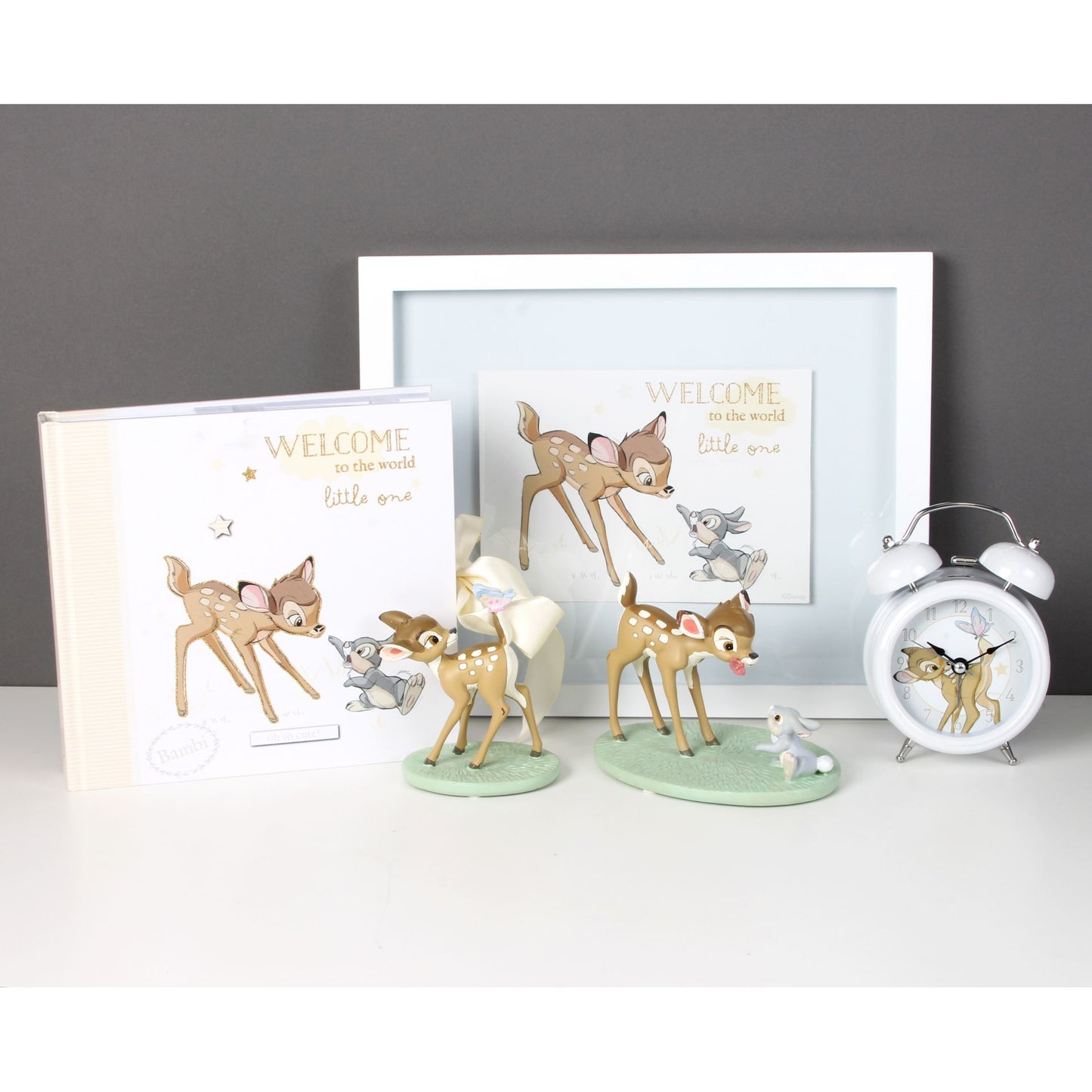 Disney Bambi and Thumper Figurine - 9 x 12 x 9cm
