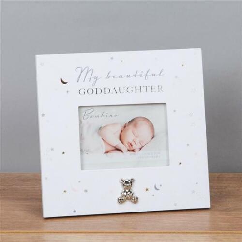 Widdop 4x3 Bambino Paperwrap Goddaughter Photo Frame