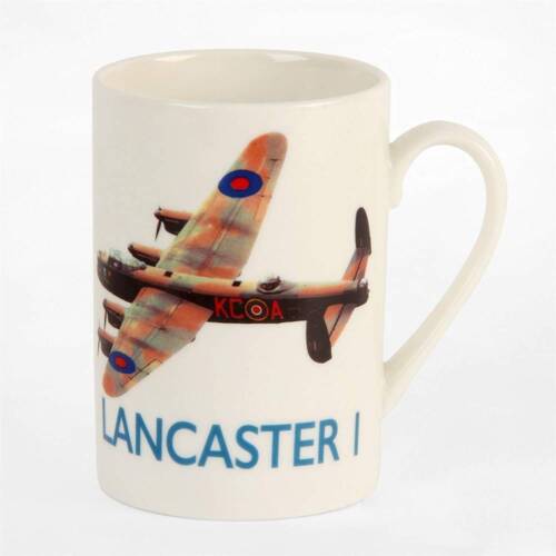 Lancaster China Mug in Tin Keepsake Gift Box - WWII Plane Image