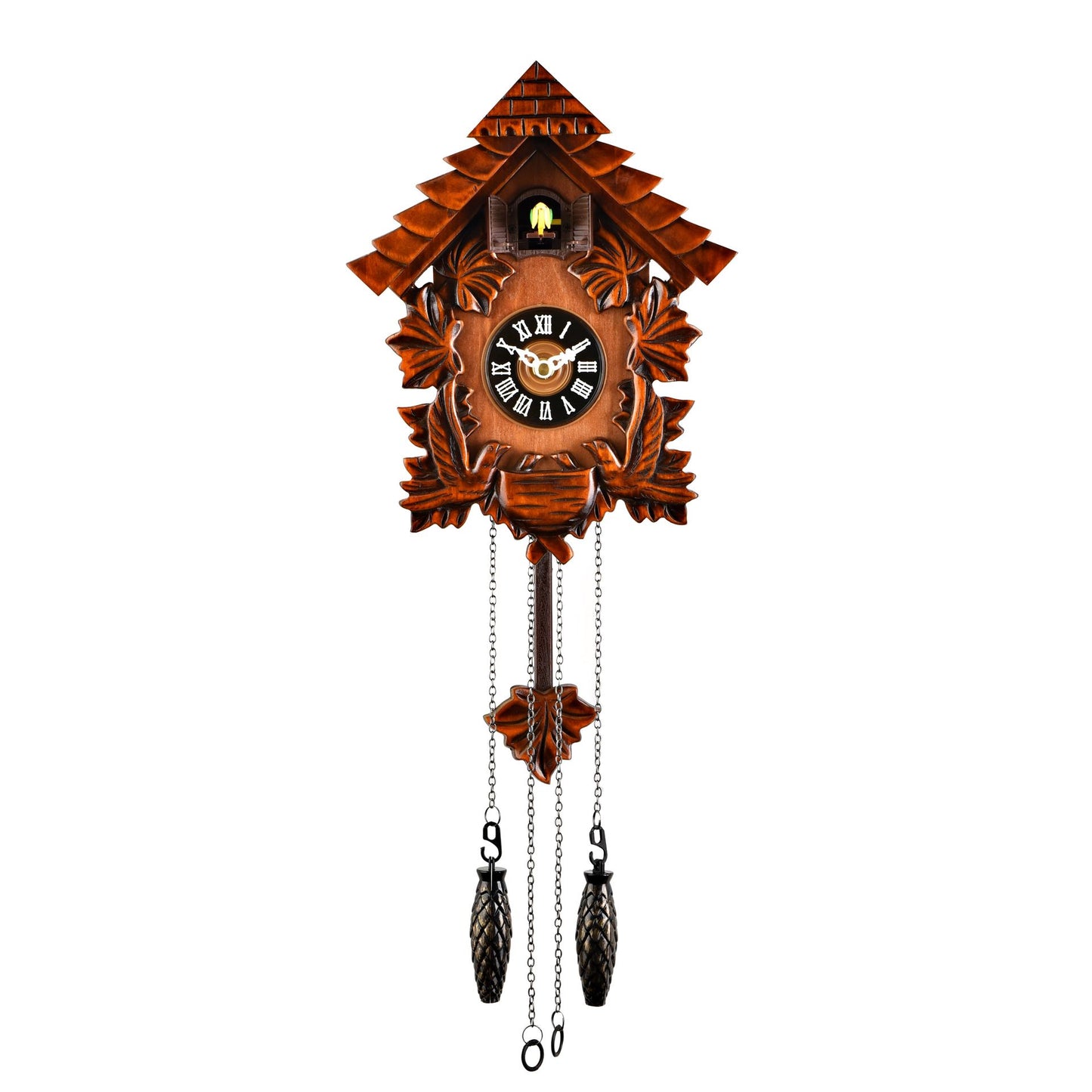 Traditional Cuckoo Wall Quartz Clock by Widdop & Bingham