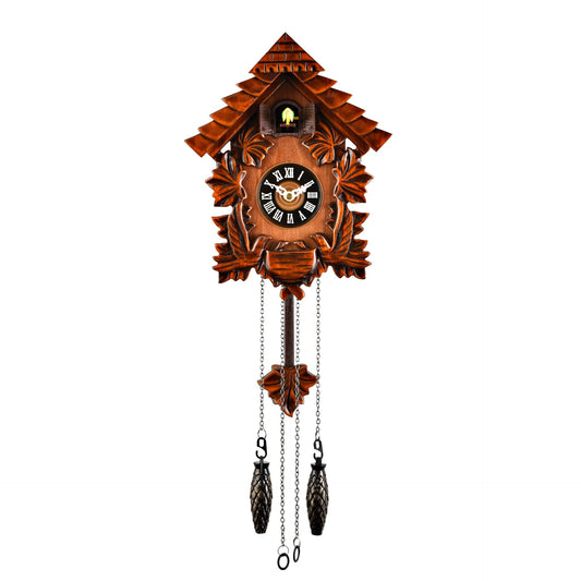 Traditional Cuckoo Wall Quartz Clock by Widdop & Bingham