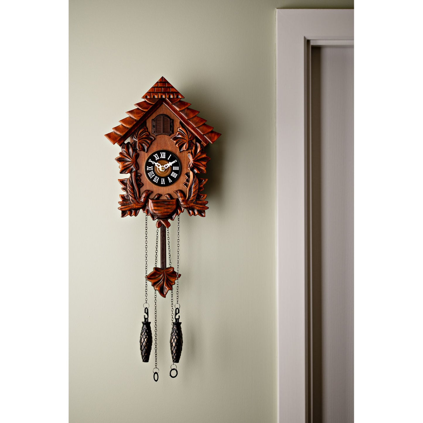 Traditional Cuckoo Wall Quartz Clock by Widdop & Bingham