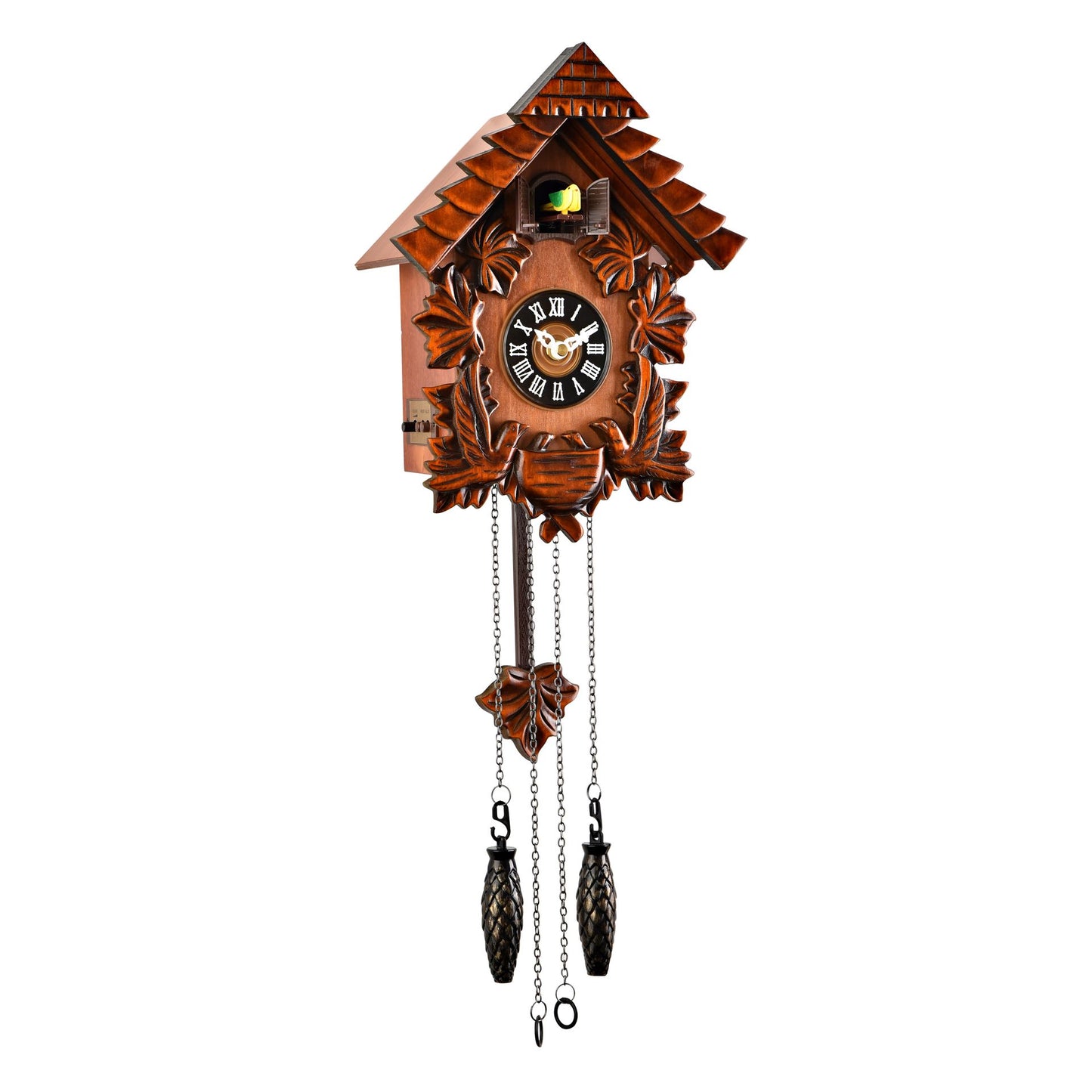 Traditional Cuckoo Wall Quartz Clock by Widdop & Bingham